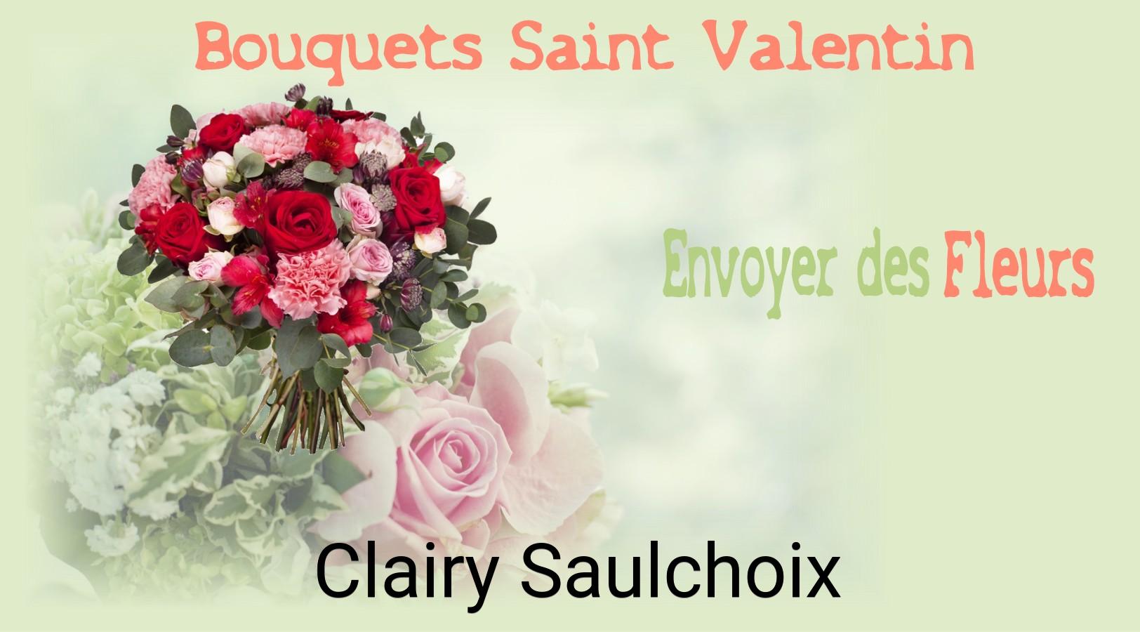 Roses de Saint-Valentin livrées à Clairy-Saulchoix